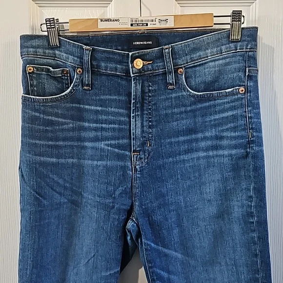 J. Crew skinny jeans high waisted size 29 color blue - Picture 1 of 8